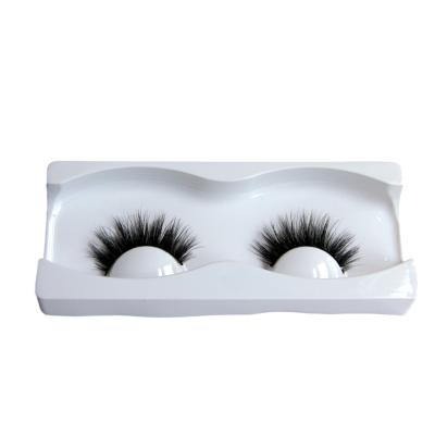 China Real Thick Crisscross Hot Selling Real Mink Lashes 3D 20mm Fluffy Mink Eyelashes for sale