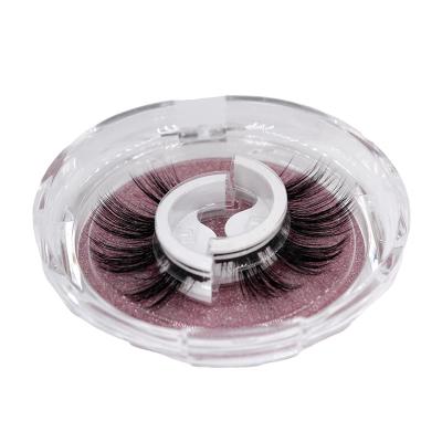 China Long Real Natural Mink Fur 3d Lashes Self Adhesive Eyelashes for sale