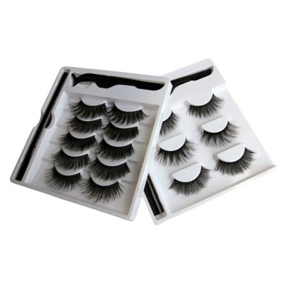 China Thick wholesale private label handmade eyelashes for sale