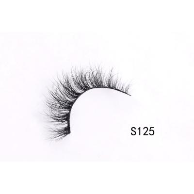 China Factory Price 5D Long Natural Mink Eyelashes Mink Lashes Vendor for sale