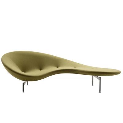 China Modern Designer curved sofa chair Nordic fiberglass special-shaped modern fashion art leisure pea chair for sale