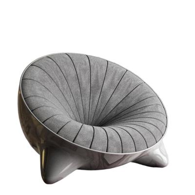 China Nordic Italian modern designer creative chair hotel lobby reception conch sofa chair for sale