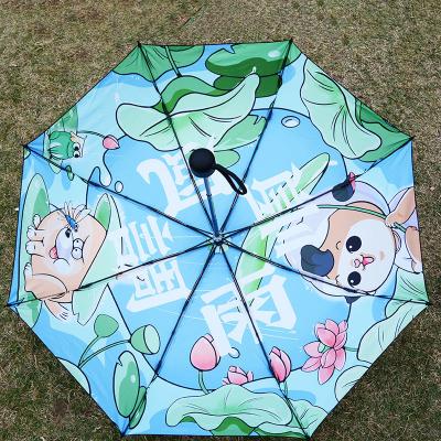 China Flower Women Ladies Girls Gift Mini Travel Portable Durable Coating Fiberglass Ribs Umbrella UV Protection Windproof Rain for sale