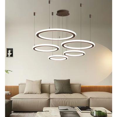 China Modern Modern Pendant Lighting White LED Pendant Light For Contemporary Living Dining Room Kitchen for sale