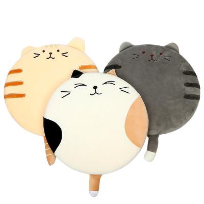 China Wearable Cartoon Animal Cushion Cute Round Memory Foam Polyester Plush Removable And Washable Cushions for sale