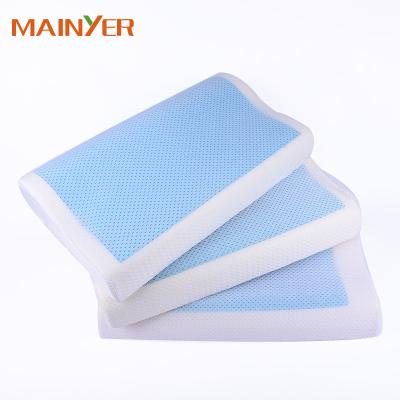 China Anti Snoring Silicon Gel Memory Foam GEL Cooling Cool Pillow for sale