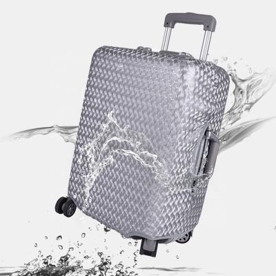 China 2021 Waterproof PU 3D Spandex Luggage Cover Suitcase Protector Amazon for sale