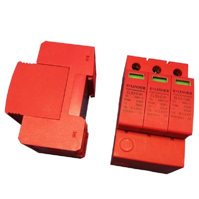 China High Performance Wholesale 650VDC SPD Surge Protection Device ELI-DC-40 40KA for sale