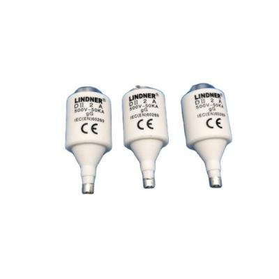 China High Performance 1P/3P 500V Porcelain AC Fuse E27 DII 25A DIAZED Custom White Type Screw Fuse Base for sale