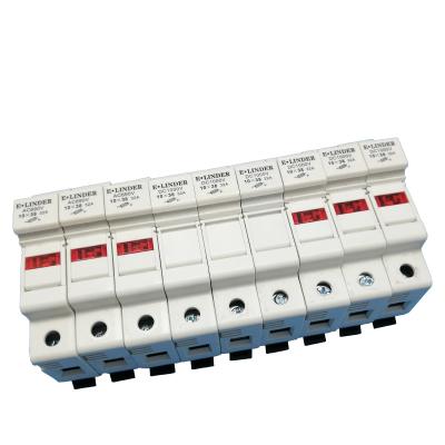 China High Performance E-LINDER / LINDNER Low Voltage 10X38mm AC Fuse And Fuse Holder for sale