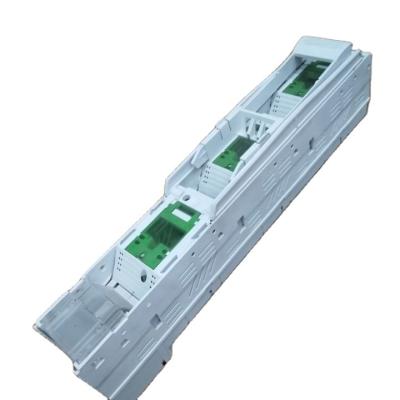 China High performance low voltage and high-breaking knife-type fuse type straight busbar post contact 3 isolating switch for sale