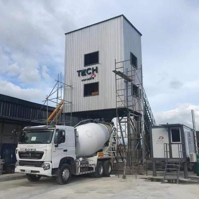 China HZS120 Factory Ready Mixed Concrete Batching Plant at Good Construction Project Price for sale