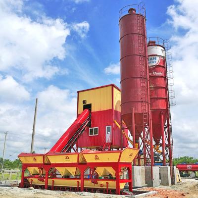 China Construction Projects Small Concrete Mixing Plant 50m3/h Easy To Assemble Modular Concrete Batching Plant HZS50 for sale