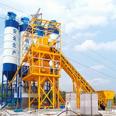 China China Factory Price HZS120 Professional Construction 120m3/h Factory Price HZS120 Mechanical Concrete Batching Concrete Mixing Plant Building Material Stores for sale