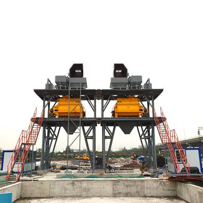 China Building Material Shops HZS180 Prepared Concrete Plant 3m3 Concrete Mixer Batching Machine Precast Concrete Mixing Plant 180m3/h for sale for sale