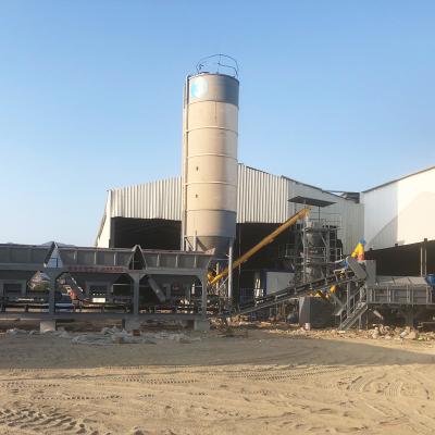 China Building Material Shops WBZ500 Mixed Plant Pugmill Plant Concrete Mixer Brand With Capacity Of 500T/H Continuous Soil Mixing Plant WBS500 for sale