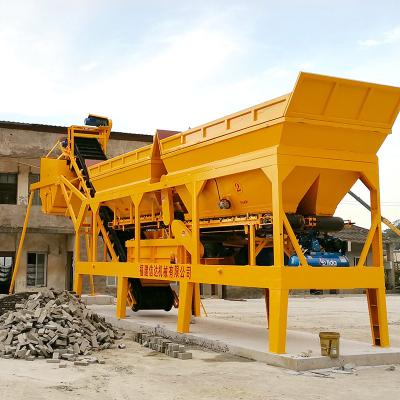 China Building Material Shops Hot Sale Stationary Cement Continuous Mixing Plant Mobile Stabilized Soil Mixing Equipments 300T/H for sale