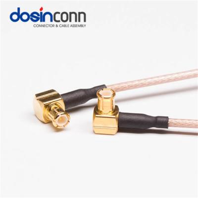 China Bulkhead/Rear MMCX Cable Front Bulkhead Flange MCX/4 Hole To SMA Female Plug RG178 RG316 Right Angle RF Jack Pigtail Coaxial Male Connector TNC BNC N SMA for sale