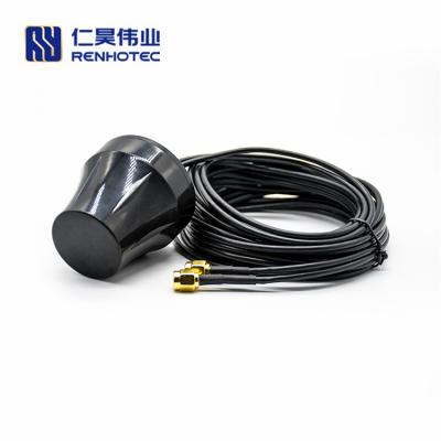 China Combo GSM/GPS Antenna 4G GSM Panel Antenna SMA Male With Rg174 Cable DOSIN-820 for sale