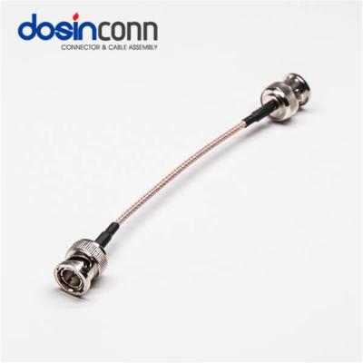 China Car BNC Male To BNC Male 75 Ohm RG179 Coaxial Coax RF Cable Pigtail Jumper for sale