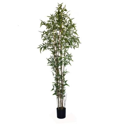 China 200cm Minimalist High Quality Bamboo Indoor Decoration Bonsai Artificial Tree Fake Green Plant Plant Te koop