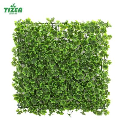 China Direct Hedge Indoor Outdoor Fence Decoration Minimalist Tizen Plant Garden Green Plant Artificial Grass Wall for sale