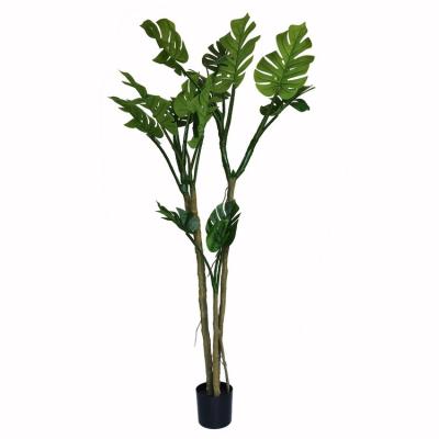 China High Quality Minimalist Green Plant Fake Monstera Deliciosa Tree Bonsai 180cm 15 Leaves Home Decor Artificial Plant Te koop