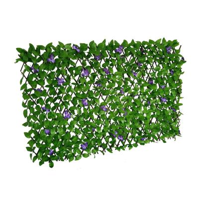 China Available To Do UV Treated For Privacy Small Outdoor Artificial Plastic Garden Fence Green Grass Use Decorative Bamboo Design In Artificial Garden Fence Te koop