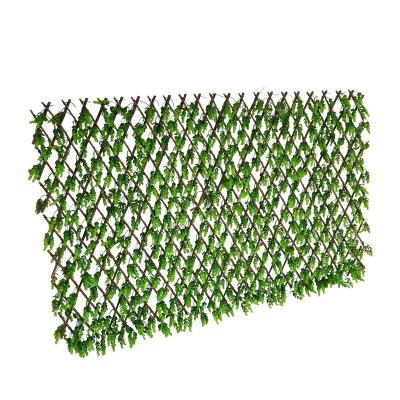 China Available To Do UV Treated For Outdoor Use Small Fence With Plastic Sheet And Artificial Green Grass For Privacy Decorative Garden Fence Bamboo Design For Decorated Garden Te koop