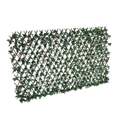 China Available To Do UV Treated For Small Privacy Outdoor Plastic Garden Fence Use Artificial Green Grass Decorative Bamboo Design In Artificial Garden Fence Te koop