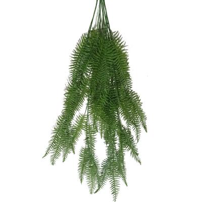 China 40 Plastic Plants Shrubs Plants Faux Leaves Artificial Outdoor Indoor Green Greenery Outside Garden Wedding Decoration for sale