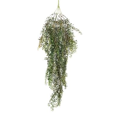 中国 Suitable for indoor home decoration and placement. Real touch OEM/ODM artificial flower cirrus vine hanging greenery plant for indoor outdoor home wedding wall decoration 販売のため