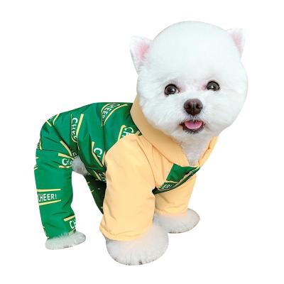 China Wholesale Stocked Warm Dog Jackets Outerwears Winter Dog Clothes Doggie Outfits Pet Clothes Designer Apparel Pets Dog Clothes for sale