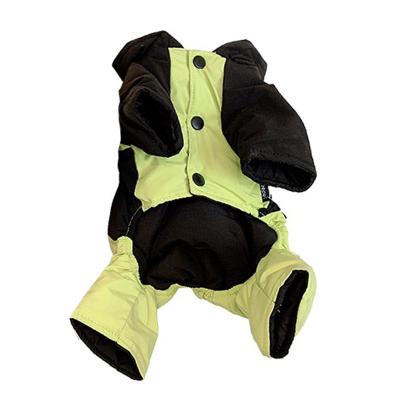 China Wholesale Doggy Apparel Cotton Winter Dog Clothes Equipment Pet Clothes Reflective Thickened Designer Pets Dog Clothes for sale