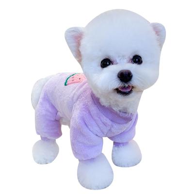 China Stocked Dog Items Pet Costumes Winter Fruits Outfits Dog Clothes Pet Clothes Designer Wholesale Doggy Apparel Pets Dog Clothes for sale