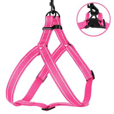 China Personalized High Quality Durable Colored Luxury Nylon Strap Dog Harness for sale