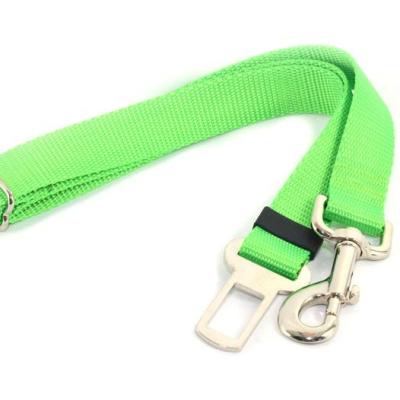 China Dogs Dog Seat Belt Adjustable Durable Dog Cats Car Vehicle Seat Belt for sale