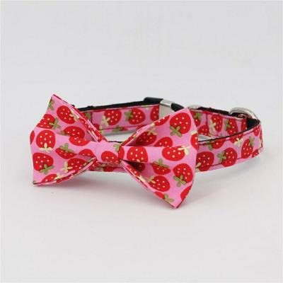 China Personalized Sublimation Printing Christmas Metal Dog Collar Bow Link for sale