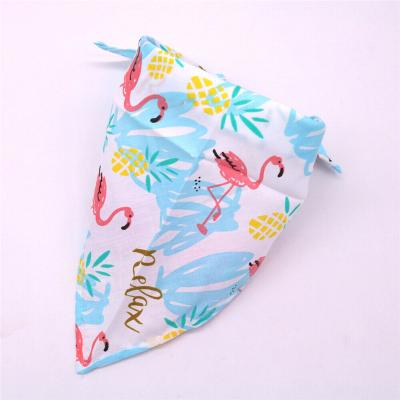 China New Designs Dogs Dogs Cute Solid Color Collar With Cat Bandana Scarf for sale