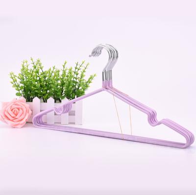 China Fashion Contracted Wholesale Garment Clothes Metal Hanger Metal Hanger Manufacturer for sale