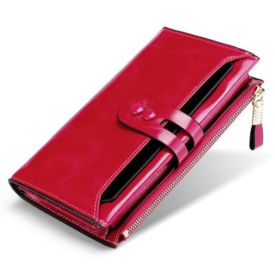 China 2020 New Arrival Female RFID Wallet For Women Fashion Leather Women Purse Card Holders Pinch Wallet for sale