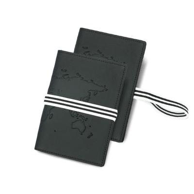 China RFID Blocking Cheap Travel RFID Card Case Technology Fashion Cover Genuine Leather Passport Holders for sale