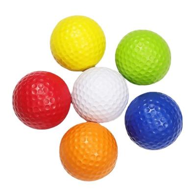 China Sports Toy Hot Sell 42 Mm Shaping Soft Foam Braid Golf Ball for sale