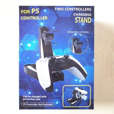 China PS5 Controller Charging Dock PS5 Controller Gamepad Gamepad Charger Station Excellent for PS5 Accessories for sale