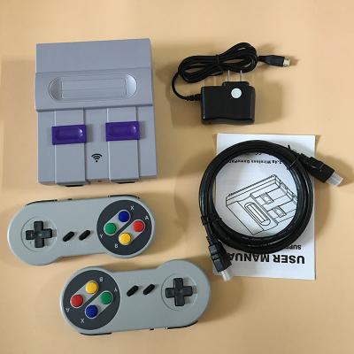 China Super 4K HD Retro Video Game Console Wireless Game Player Snes Game Console For Super Nintendo Console for sale