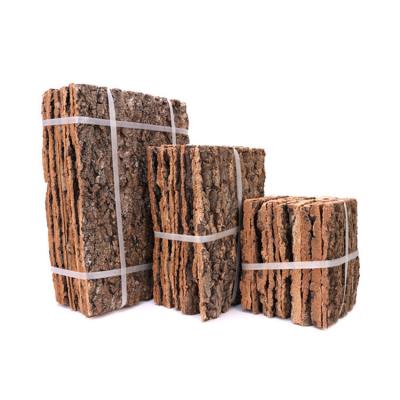 China Natural Oak Cork Bark Wallpapers For Reptile Vintage Virgin Home Decor Natural Cork Bark for sale