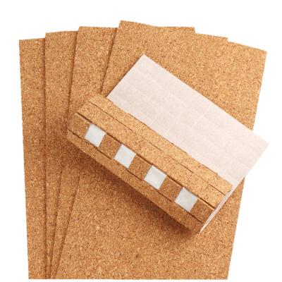 China Oak 2021 Hot New Products Cork Glass Protector Cork Spacers Adhesive Pads Skin for sale