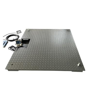 China Carbon Steel 1.5X2.0M Mild Digital Platform Scale Stainless Steel Or Industrial Floor Scale for sale