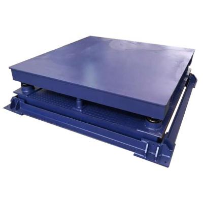 China Weight Function Customized Heavy Duty Digital Shielding Weighing Floor Scale for sale