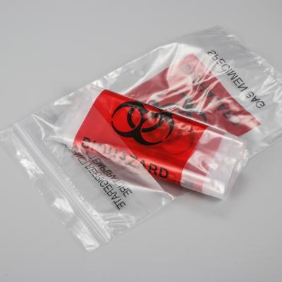 China Breathable Breathable Lab Using Specimen Bag With Small Size Medical Pouchs Specimen Packing PET Clean Material Medical Label Bag Small Size Medical Pouch for sale